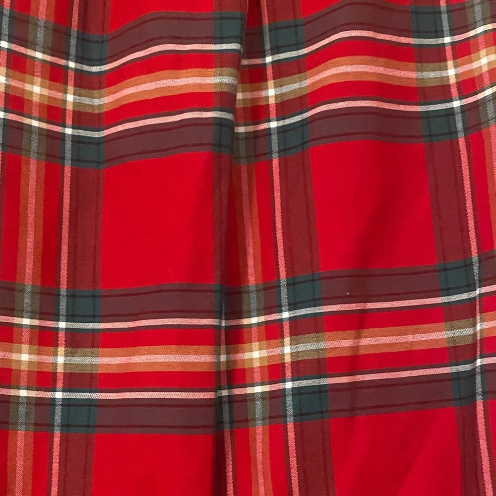 Carter's Classic Red Plaid Sleeveless Dress. Girls size 12. New with tags.